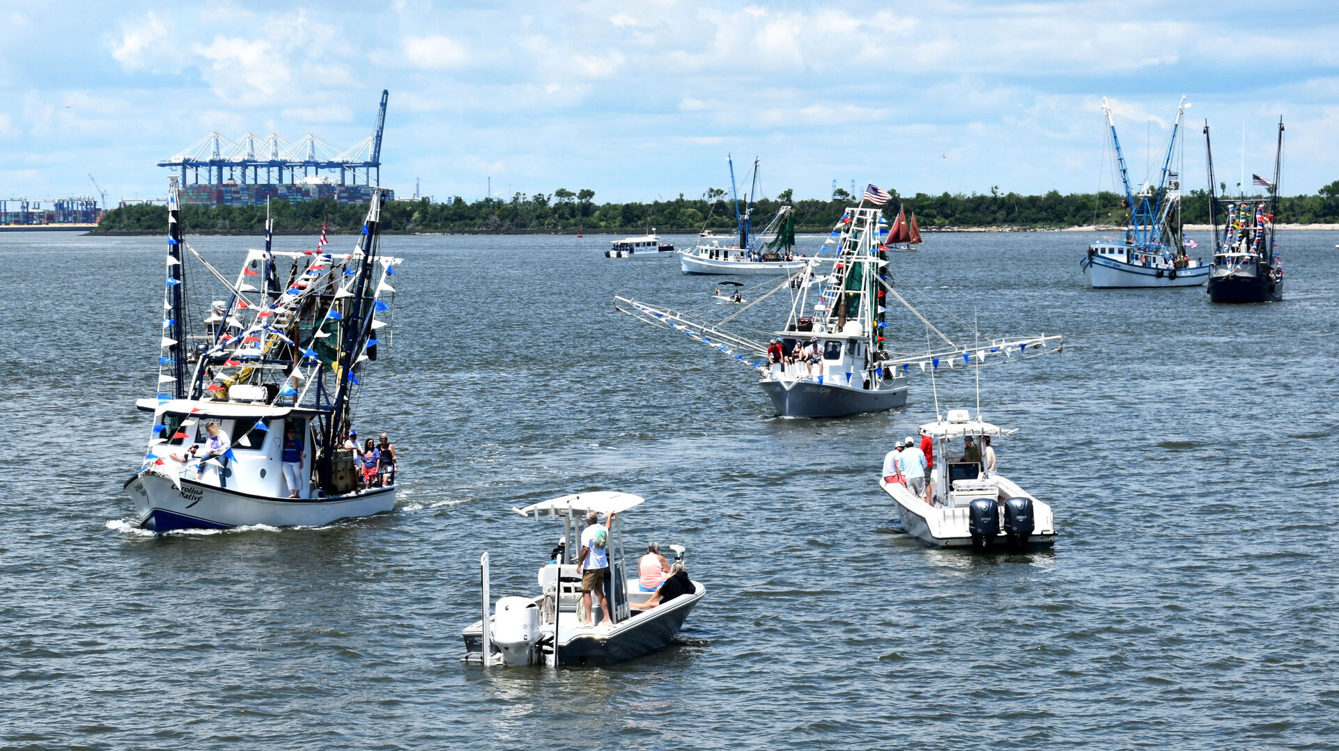 Boat Parade at Blessing of the Fleet & Seafood Festival